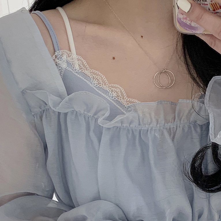 셀로링 necklace (2color)
