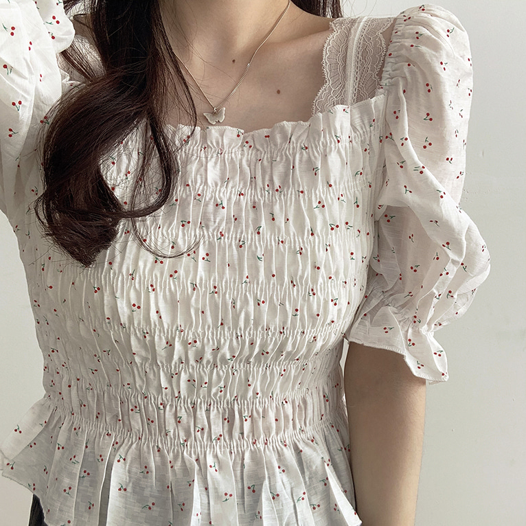 너즈앵두 blouse (2color)