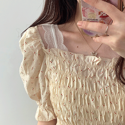너즈앵두 blouse (2color)